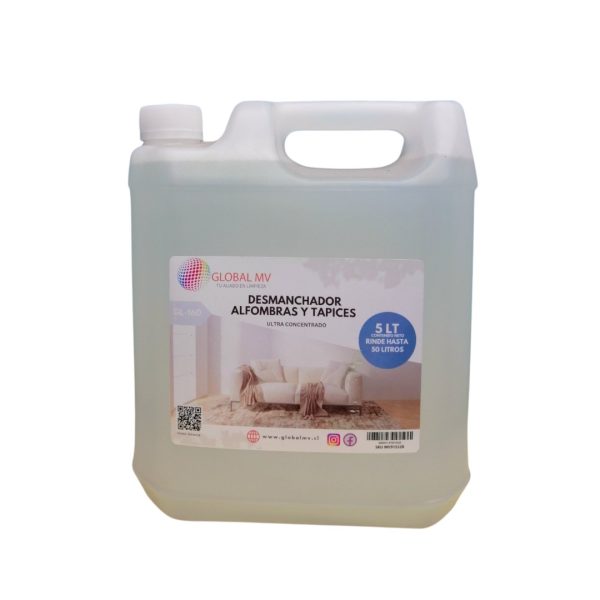 DESMANCHADOR DE ALFOMBRAS CONCENTRADO 5 LT GL-160