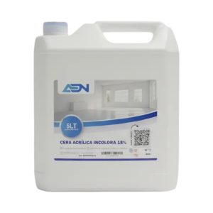 CERA ACRILICA INCOLORA 18% 5L