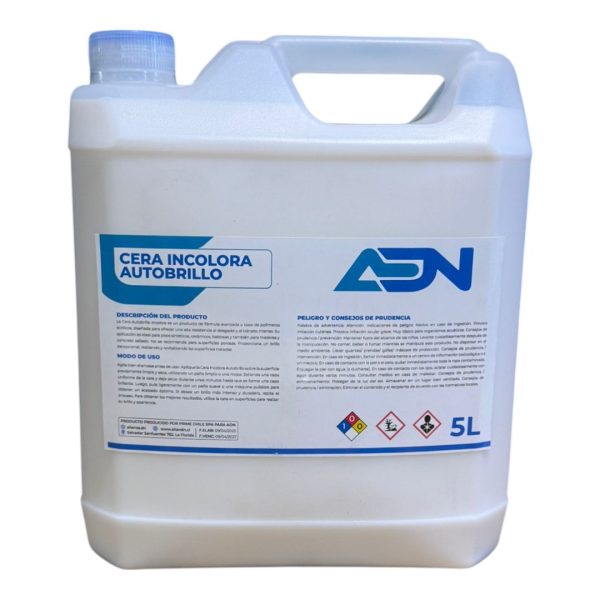 CERA INCOLORA AUTOBRILLO 5L