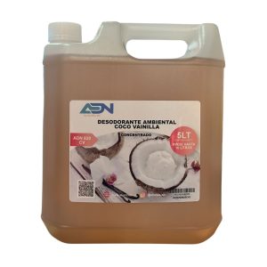 DESODORANTE AMBIENTAL COCO VAINILLA 5 LT ADN
