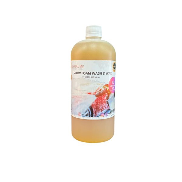 SNOW FOAM WASH & WAX GL 1270 (con cera carnauba) 1 LT