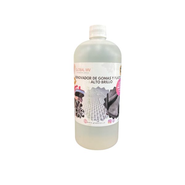 RENOVADOR DE GOMAS Y PLASTICOS ALTO BRILLO 1 LT GL-1290