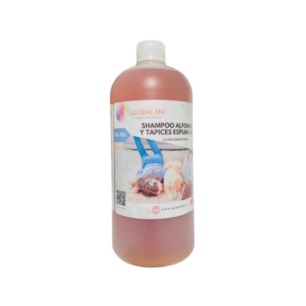 SHAMPOO ALFOMBRAS CONCENTRADO ESPUMA BAJA 1 LT GL-155