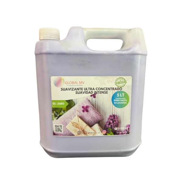 SUAVIZANTE ULTRA CONCENTRADO SUAVIDAD INTENSE 5 L GL-2680 ECO