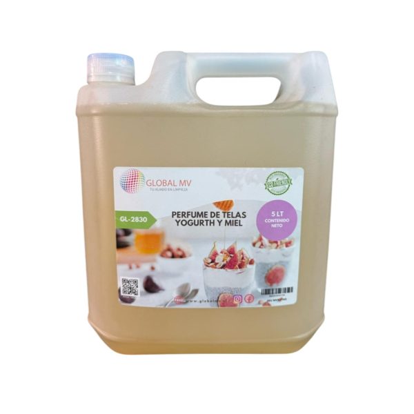 PERFUME DE TELAS YOGHURT MIEL 5 LT GL-2830 ECO