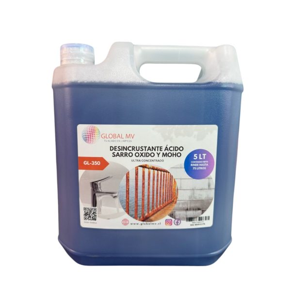 DESINCRUSTANTE ÁCIDO 5 LT GL-350