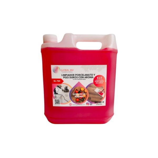 LIMPIADOR PORCELANATO Y PISO DUROS C/AROMA 5 LT GL-765