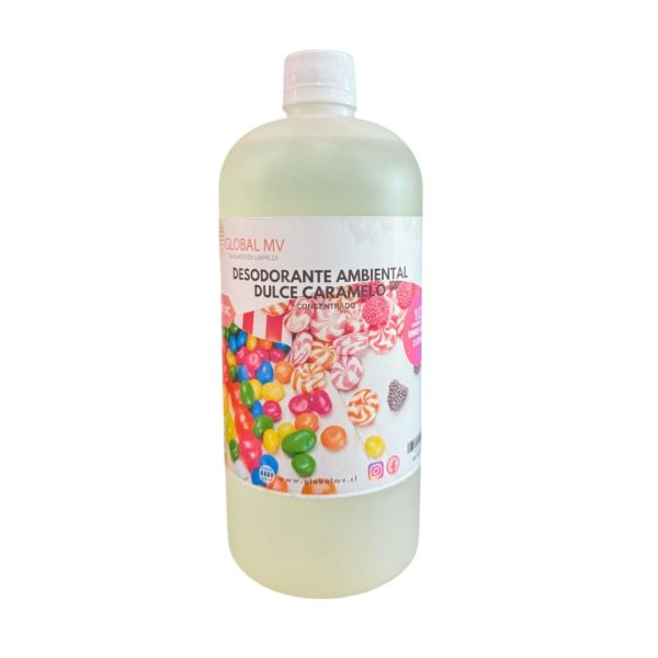DESODORANTE AMBIENTAL DULCE CARAMELO 1 LT GL-820 DC
