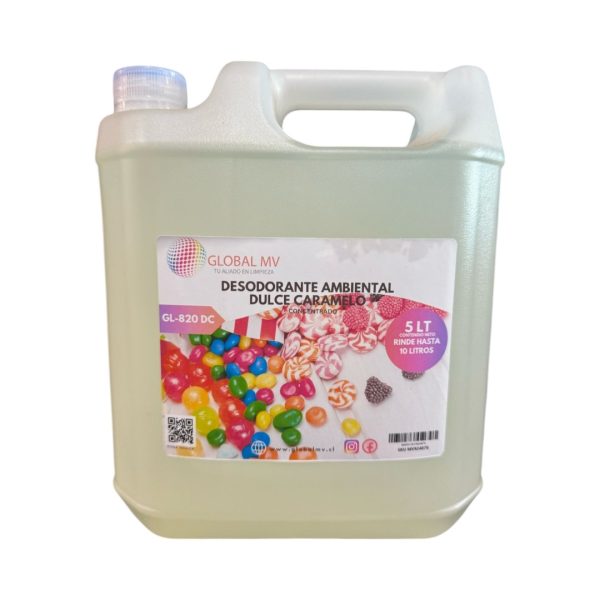 DESODORANTE AMBIENTAL DULCE CARAMELO 5 LT GL-820 DC