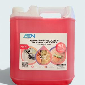 LIMPIADOR PORCELANATO Y PISO DUROS C/AROMA 5 LT ADN-765