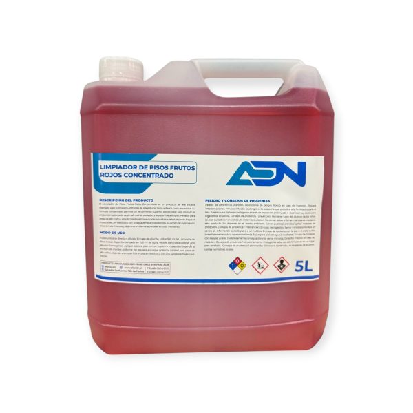 LIMPIA PISOS FRUTOS ROJOS CONCENTRADO 5L
