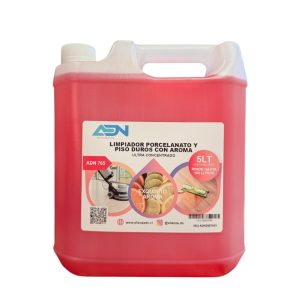 LIMPIADOR PORCELANATO Y PISO DUROS C/AROMA 5 LT ADN-765