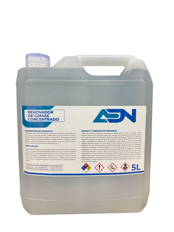 RENOVADOR DE GOMAS CONCENTRADO 5L