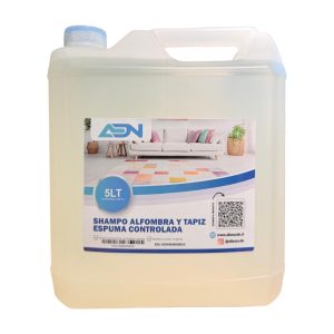 SHAMPOO DE ALFOMBRA Y TAPIZ ESPUMA CONTROLADA 5L
