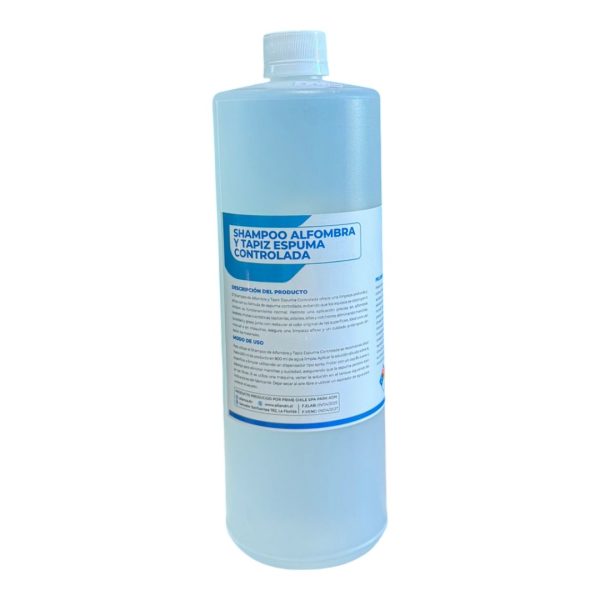 SHAMPOO DE ALFOMBRA Y TAPIZ ESPUMA CONTROLADA 1L