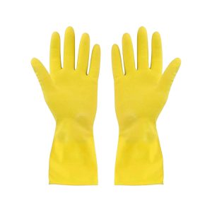 Guante De Látex Amarillos Multiuso Hygieina Talla M